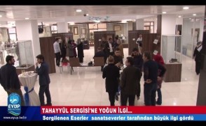 Tahayyül Sergisi'ne Yoğun İlgi Tahayyül Sergisi'ne Yoğun İlgi