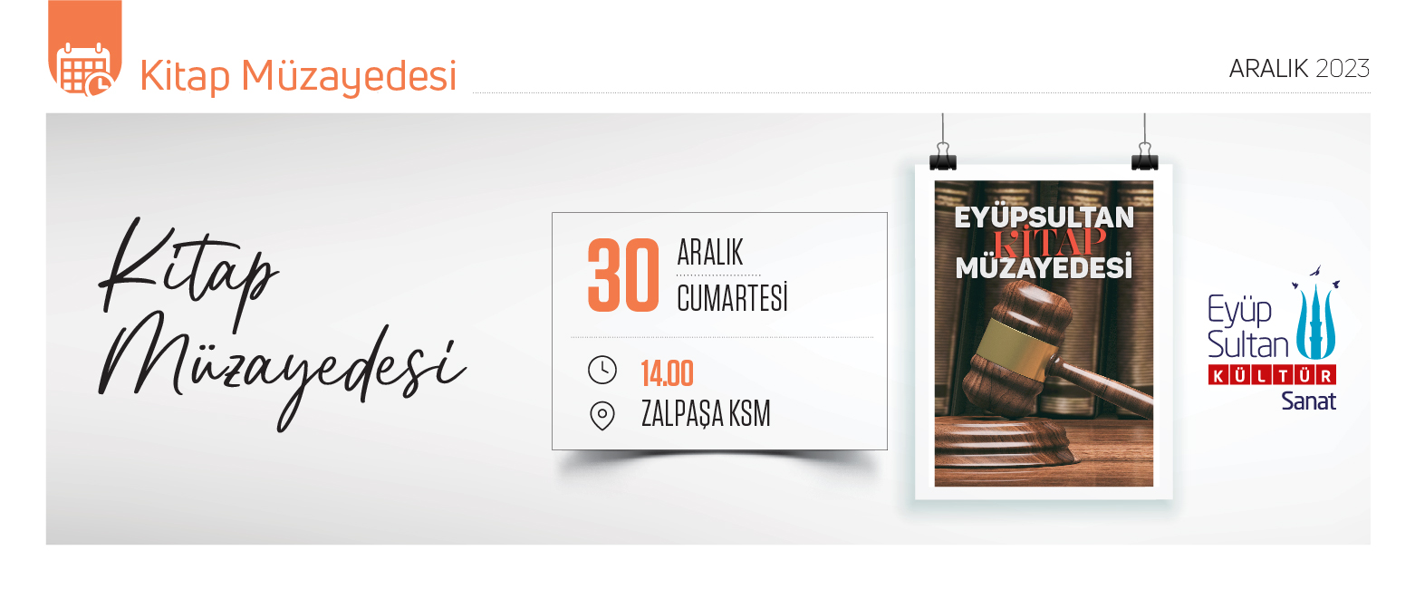 EYÜPSULTAN KİTAP MÜZAYEDESİ EYÜPSULTAN KİTAP MÜZAYEDESİ