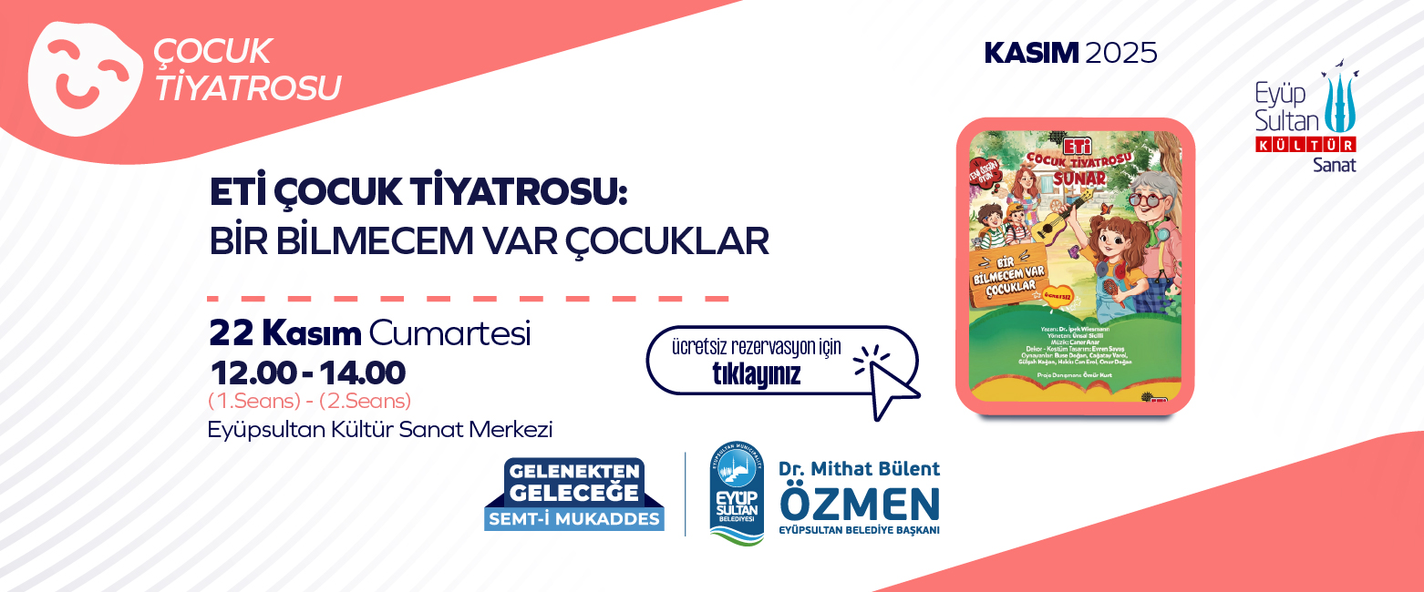 ETİ ÇOCUK TİYATROSU - BİR BİLMECEM VAR ÇOCUKLAR