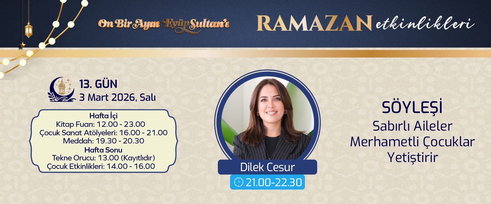 RAMAZAN ETKİNLİKLERİ 13. GÜN
