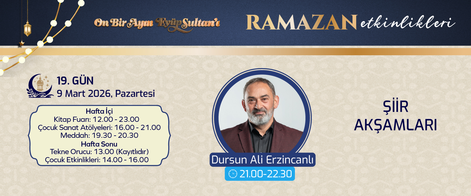 RAMAZAN ETKİNLİKLERİ 19. GÜN