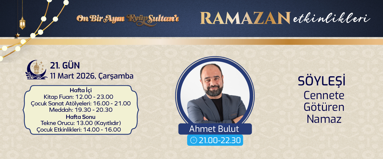 RAMAZAN ETKİNLİKLERİ 21. GÜN
