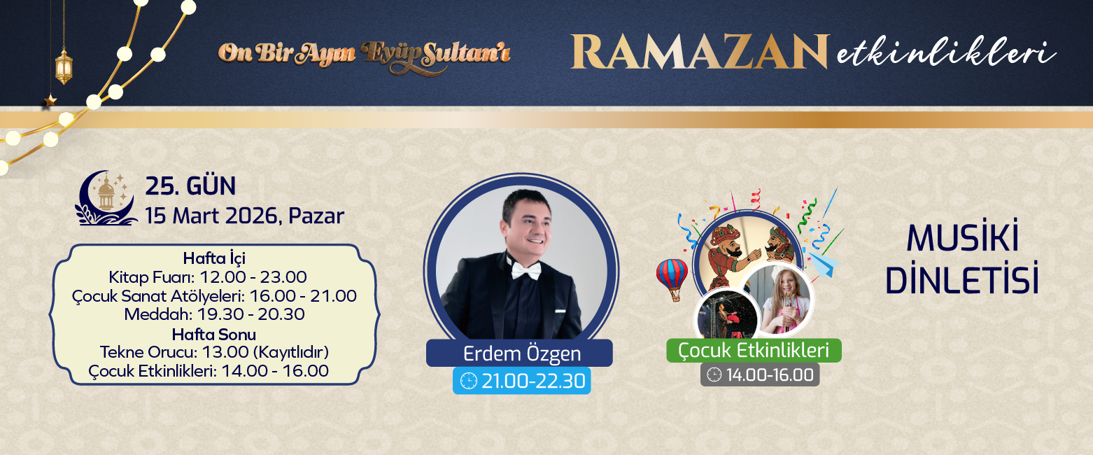 RAMAZAN ETKİNLİKLERİ 25. GÜN