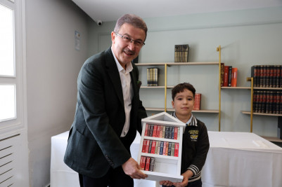 Kütüphane Haftası'nda Ahmet Kekeç Kütüphanesi'nin 1.yıldönümünü kutladık
