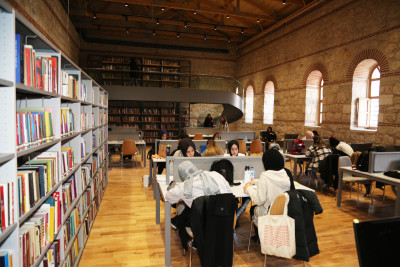 Rami Kütüphanesi'ni günde 20 binin üzerinde kişi ziyaret ediyor