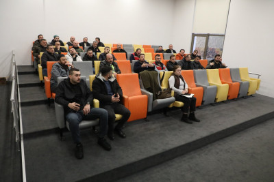 Belediyede görevli şoförlere hizmetiçi eğitim verildi