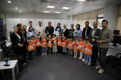 Miniklerden insan kaynakları personeline anlamlı ziyaret