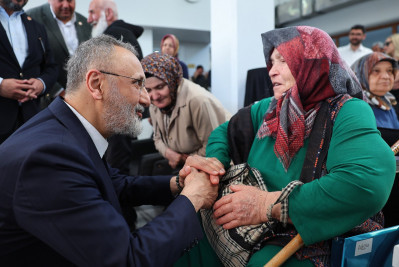Başkan Özmen şehit aileleriyle bayramlaştı