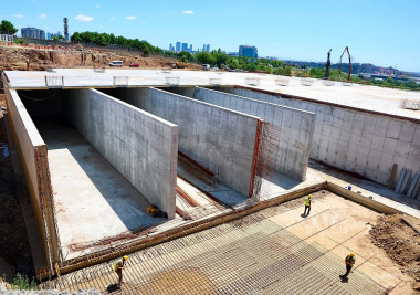 Eyüpsultan İçme Suyu Deposu ve Terfi Merkezi Projesi hızla yükseliyor