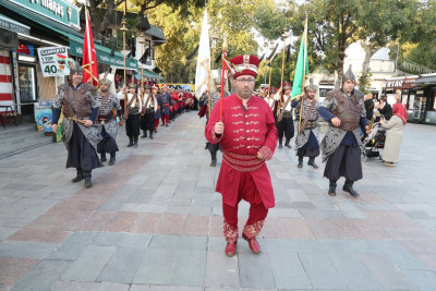 Eyüpsultan'da Mehteran rüzgarı esti