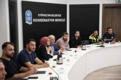 Eyüpsultan'da güvenli ulaşım için çalışmalar sürüyor