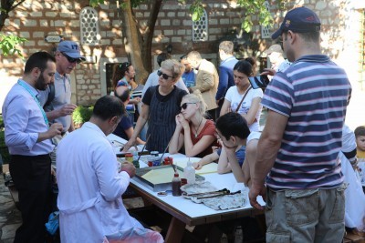Ramazan Boyunca Ebru Sanatı Caferpaşa'da