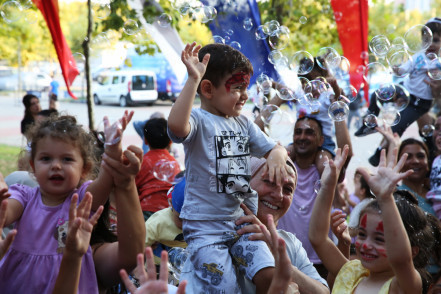 Mahalle şenlikleri muhteşem bir finalle son buldu