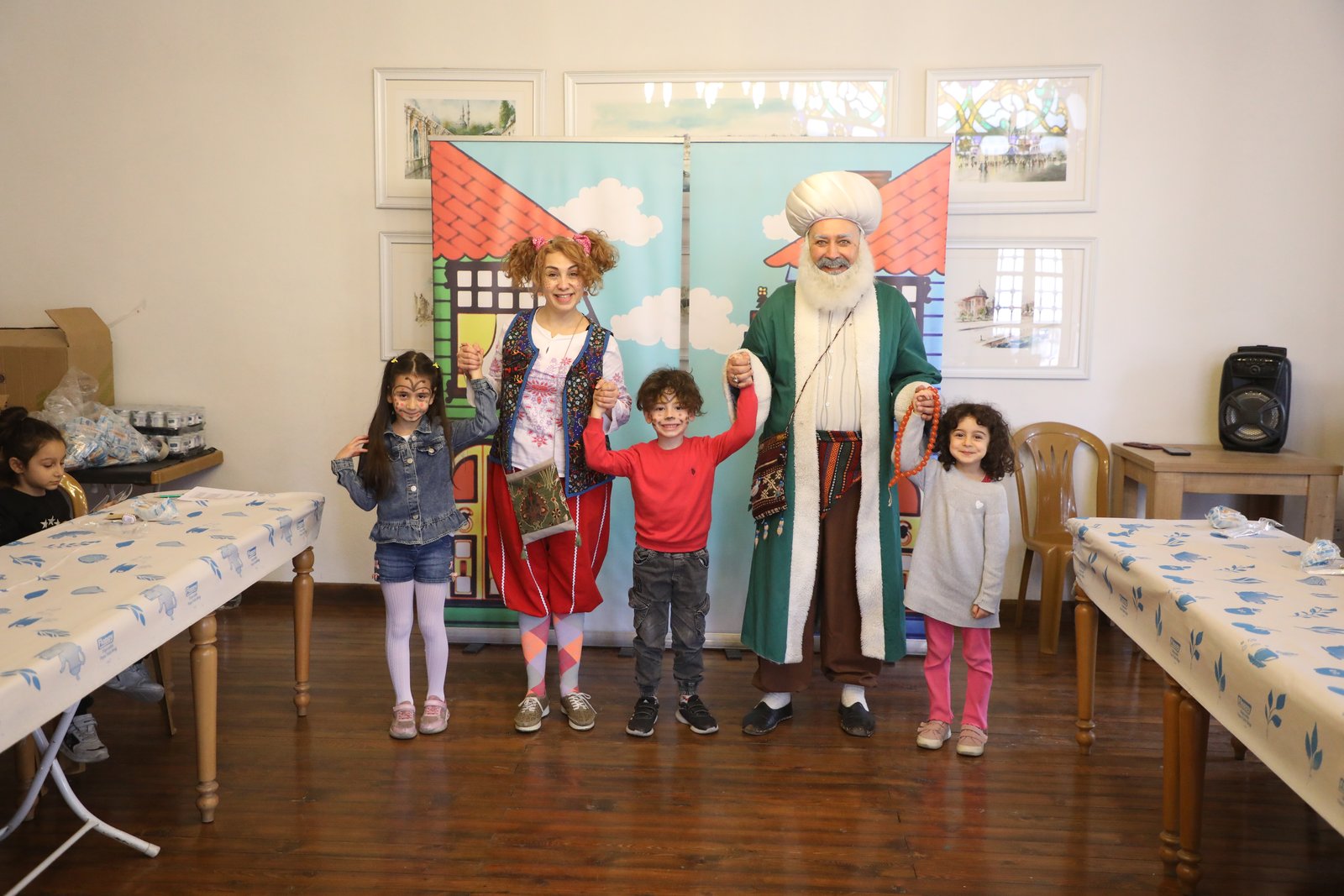 Nasreddin Hoca ile kahkaha dolu etkinlik Nasreddin Hoca ile kahkaha dolu etkinlik