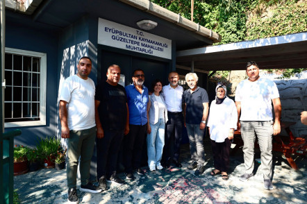Başkan Özmen'den Güzeltepe Mahallesi Muhtarlığı'na ziyaret Başkan Özmen'den Güzeltepe Mahallesi Muhtarlığı'na ziyaret