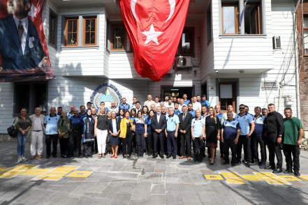 Başkan Özmen zabıta personelinin haftasını kutladı