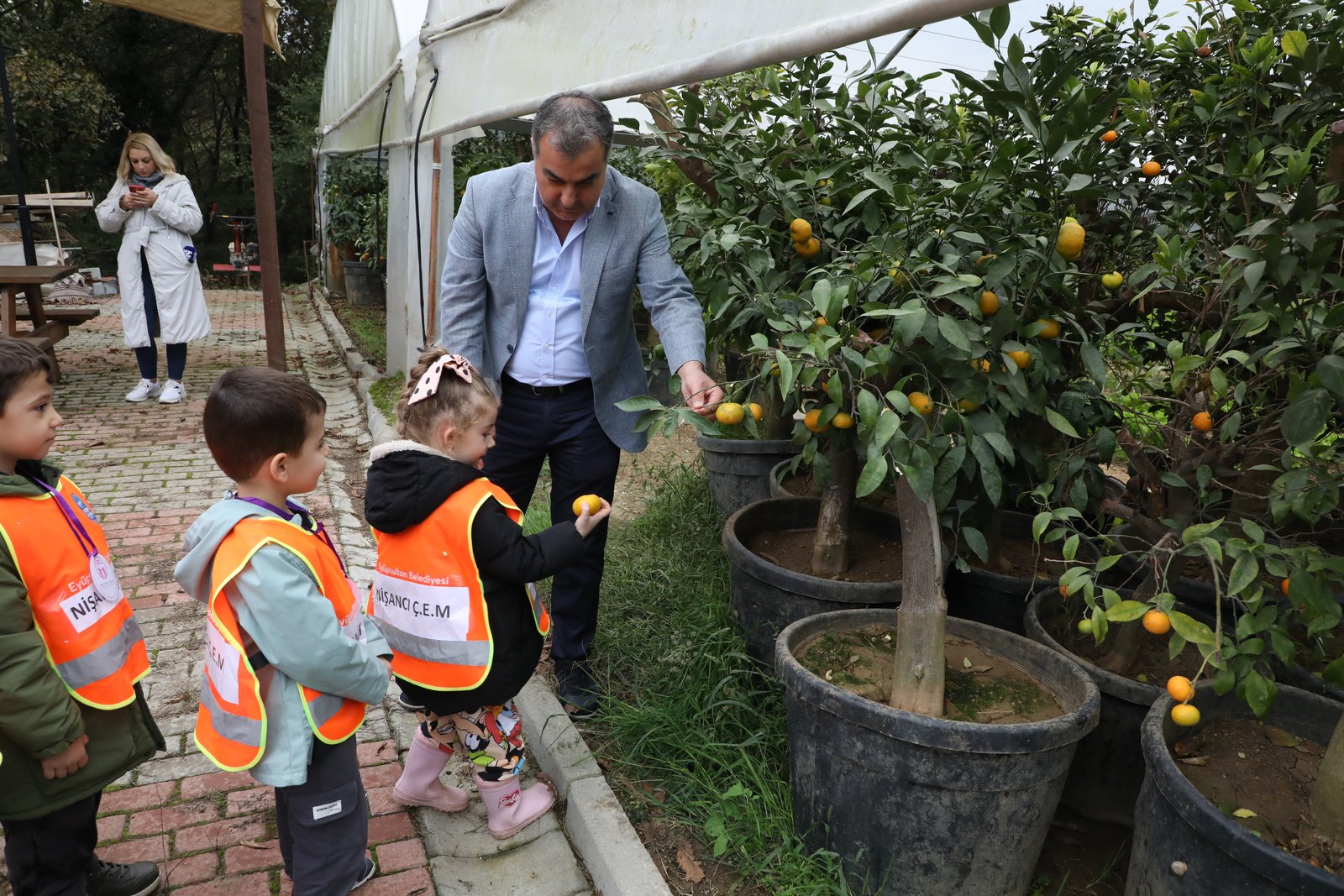 Eyüpsultan'lı minikler doğayla iç içe yetişiyor Eyüpsultan'lı minikler doğayla iç içe yetişiyor