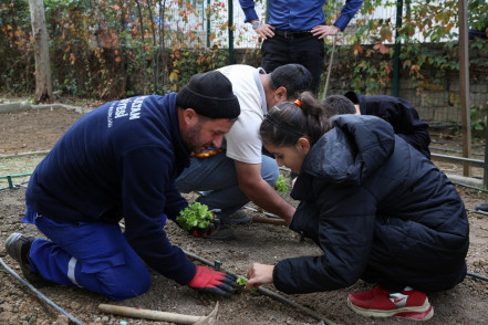 Hobi bahçesi bu kez özel öğrenciler için hazırlandı