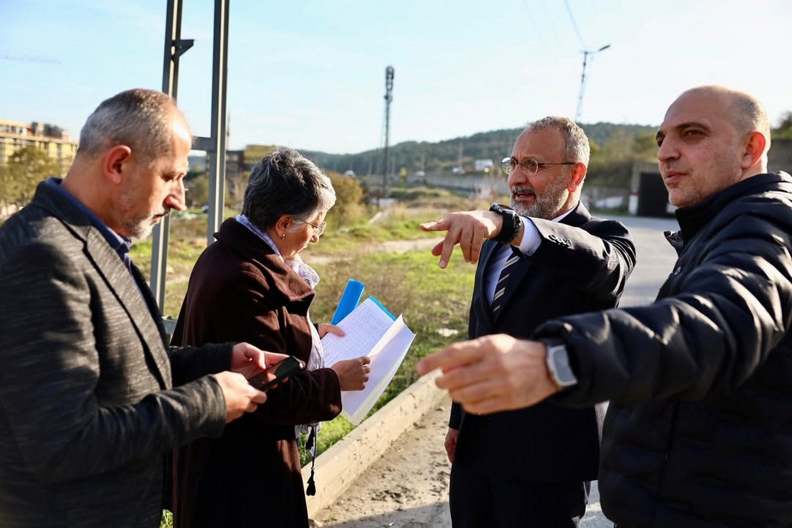 Göktürk trafiğini rahatlatacak iki yeni alternatif yol için çalışmalar başladı