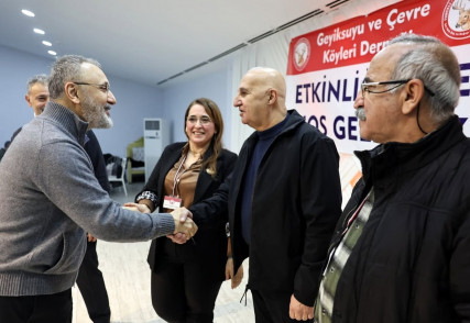 Başkan Özmen, Tunceli Geyiksuyu ve Çevre Köyleri Derneği ile bir araya geldi