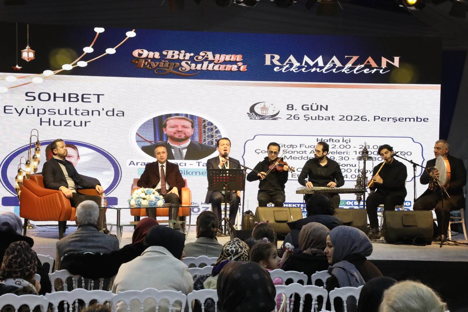 “Eyüpsultan'da Huzur” sohbetleri devam ediyor