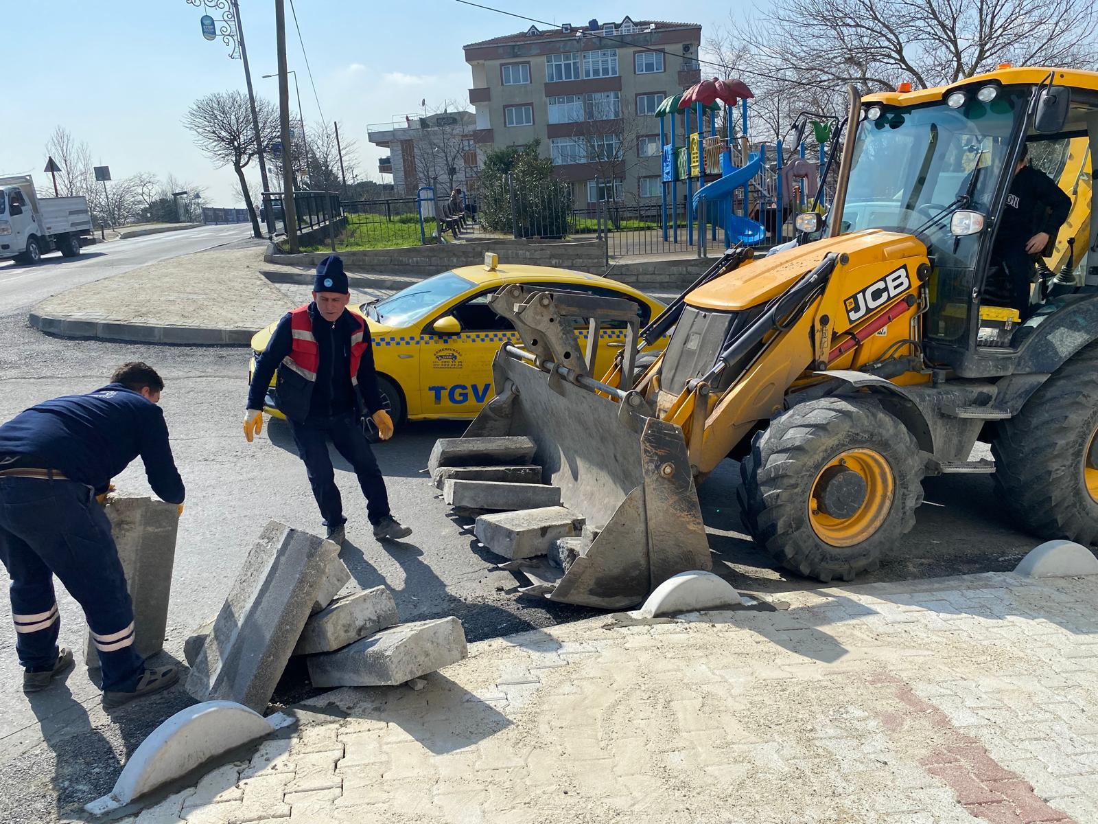Eyüpsultan'da altyapı ve üstyapı çalışmaları aralıksız devam ediyor Eyüpsultan'da altyapı ve üstyapı çalışmaları aralıksız devam ediyor