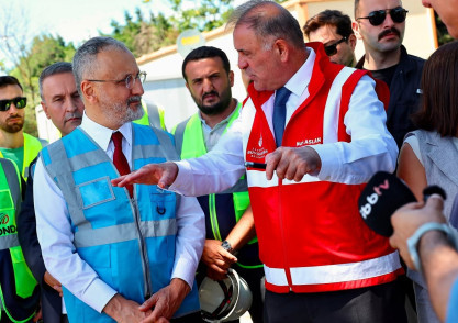 Eyüpsultan İçme Suyu Deposu ve Terfi Merkezi Projesi hızla yükseliyor
