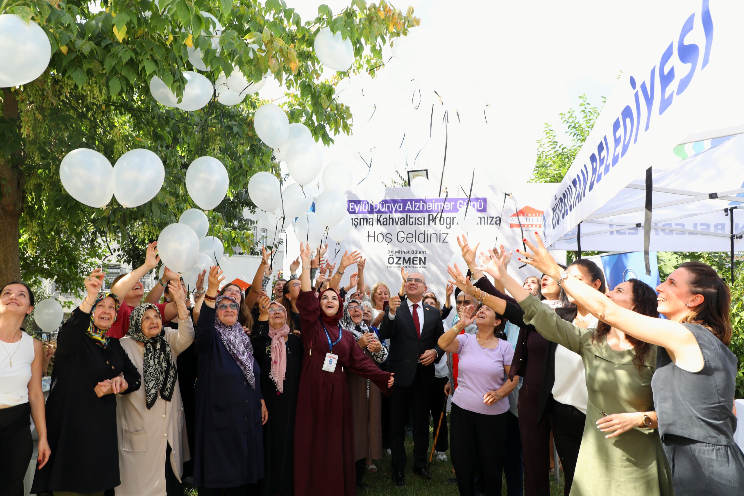 Eyüpsultan'da Dünya Alzheimer Günü'nde anlamlı buluşma