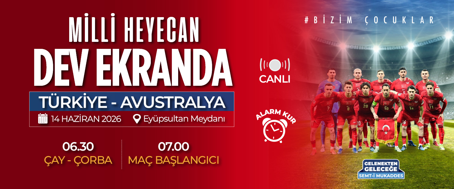 Milli Heyecan Dev Ekranda