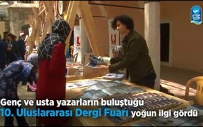 10. Uluslararası Dergi Fuarı yoğun ilgi gördü 10. Uluslararası Dergi Fuarı yoğun ilgi gördü