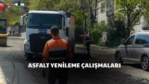  Eyüpsultan'da Asfalt Seferberliği Sürüyor!